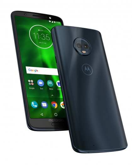 Das Display des Moto G6 ist 5,7 Zoll groß. (Bild: Motorola/Lenovo)